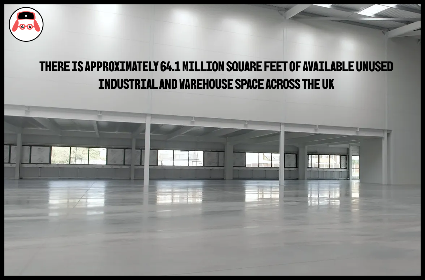 Empty UK manufacturing warehouse